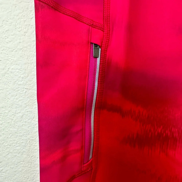 NEW ATHLETA Rainier Printed Pink Athletic‎ Leggings Tight Women's 3X - Picture 5 of 14
